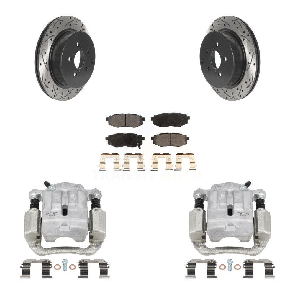 Transit Auto KCD-100573P Disc Brake Kit for 2014-2018 Subaru Forester - Rear product image