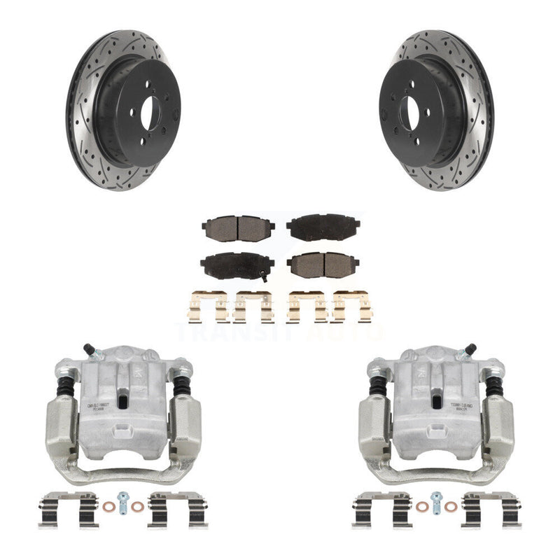 Transit Auto KCD-100573P Disc Brake Kit for 2014-2018 Subaru Forester - Rear product image