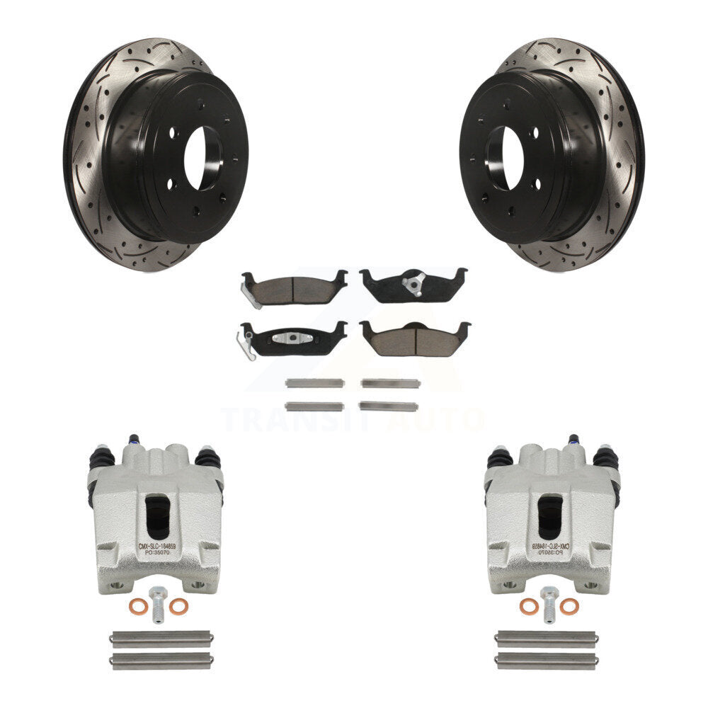 Transit Auto KCD-100574C Disc Brake Kit for 2004-2011 Lincoln Mark LT, Ford F-150 - Rear product image