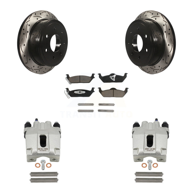 Transit Auto KCD-100574C Disc Brake Kit for 2004-2011 Lincoln Mark LT, Ford F-150 - Rear product image