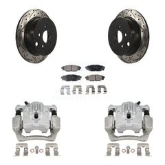 Transit Auto KCD-100574P Disc Brake Kit for 2013-2022 Subaru Crosstrek, Subaru Impreza, Subaru Forester & more - Rear product image