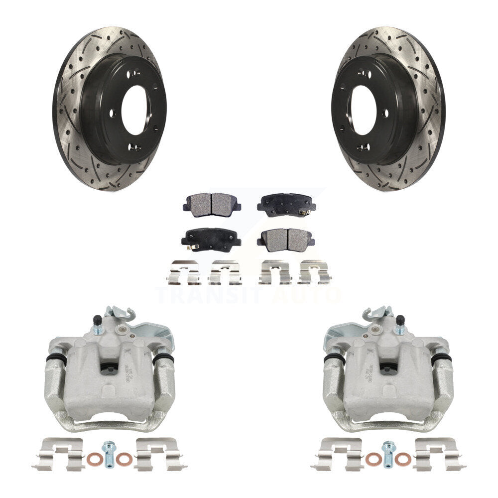 Transit Auto KCD-100574T Disc Brake Kit for 2014-2016 Kia Soul - Rear product image