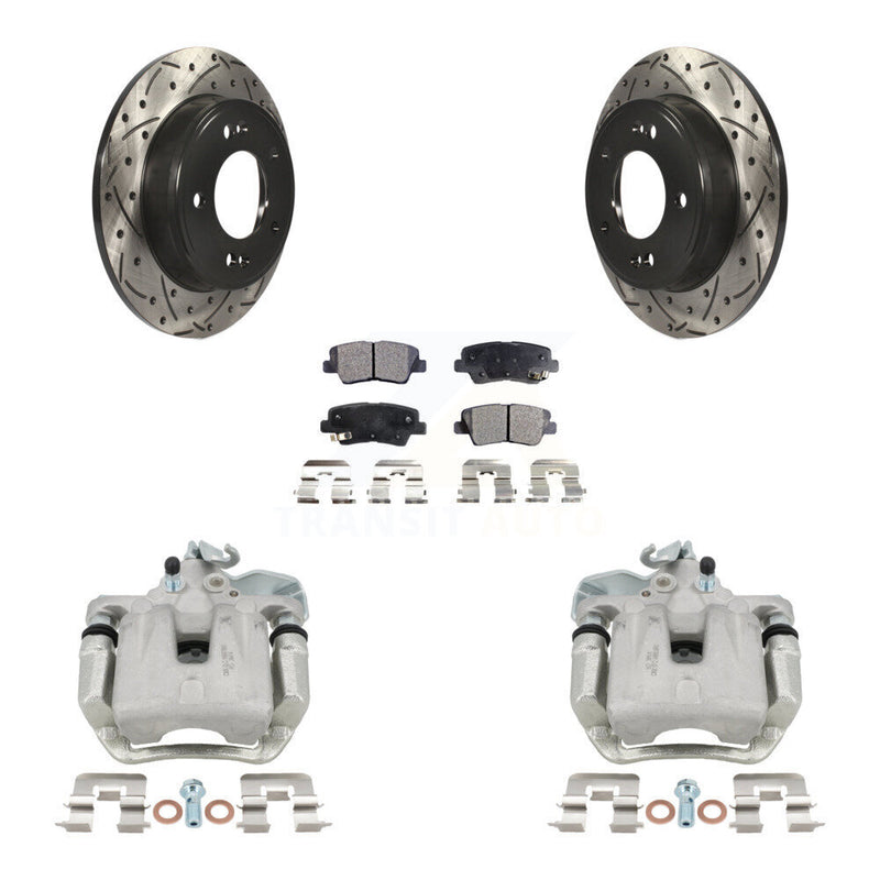 Transit Auto KCD-100574T Disc Brake Kit for 2014-2016 Kia Soul - Rear product image