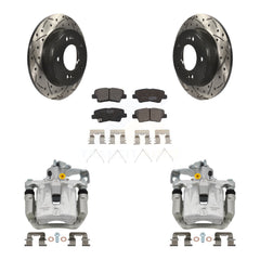 Transit Auto KCD-100575T Disc Brake Kit for 2016-2018 Hyundai Elantra GT, Kia Forte, Kia Forte5 & more - Rear product image