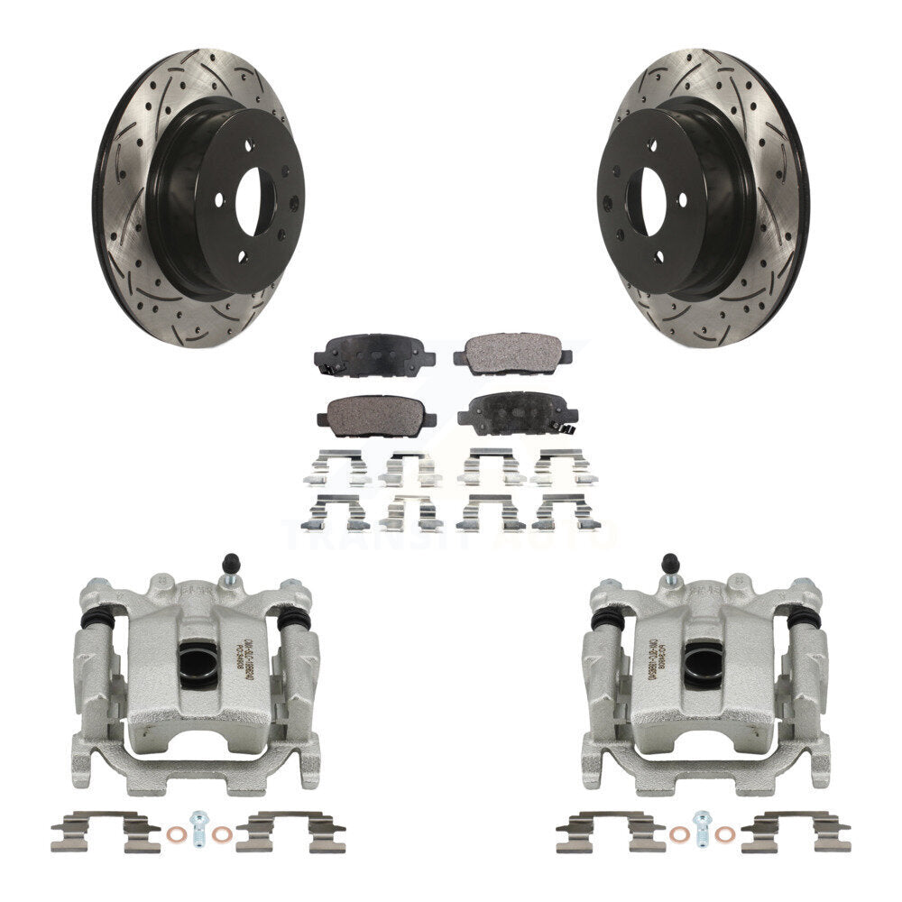 Transit Auto KCD-100576P Disc Brake Kit for 2009-2018 Nissan Maxima - Rear product image