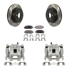 Transit Auto KCD-100576P Disc Brake Kit for 2009-2018 Nissan Maxima - Rear product image