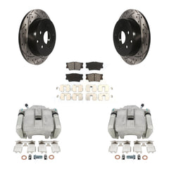 Transit Auto KCD-100576S Disc Brake Kit for 2012-2018 Toyota RAV4 - Rear product image