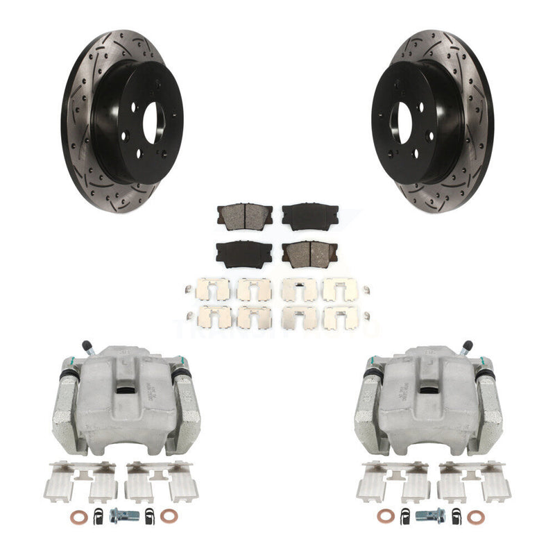 Transit Auto KCD-100576S Disc Brake Kit for 2012-2018 Toyota RAV4 - Rear product image