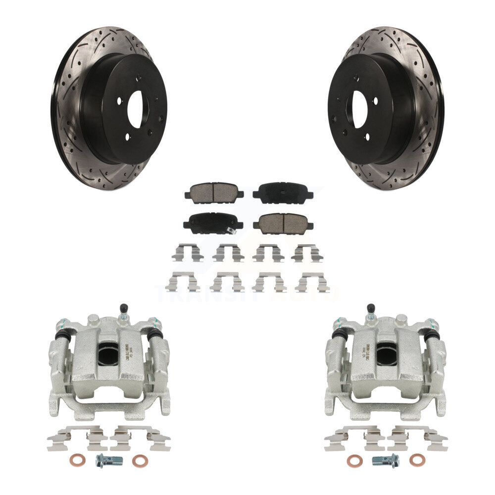 Transit Auto KCD-100577C Disc Brake Kit for 2009-2012 INFINITI FX35 - Rear product image