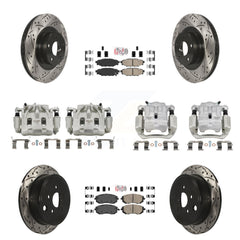 Transit Auto KCD-100577N Disc Brake Kit for 2012 Subaru Legacy - Front and Rear product image