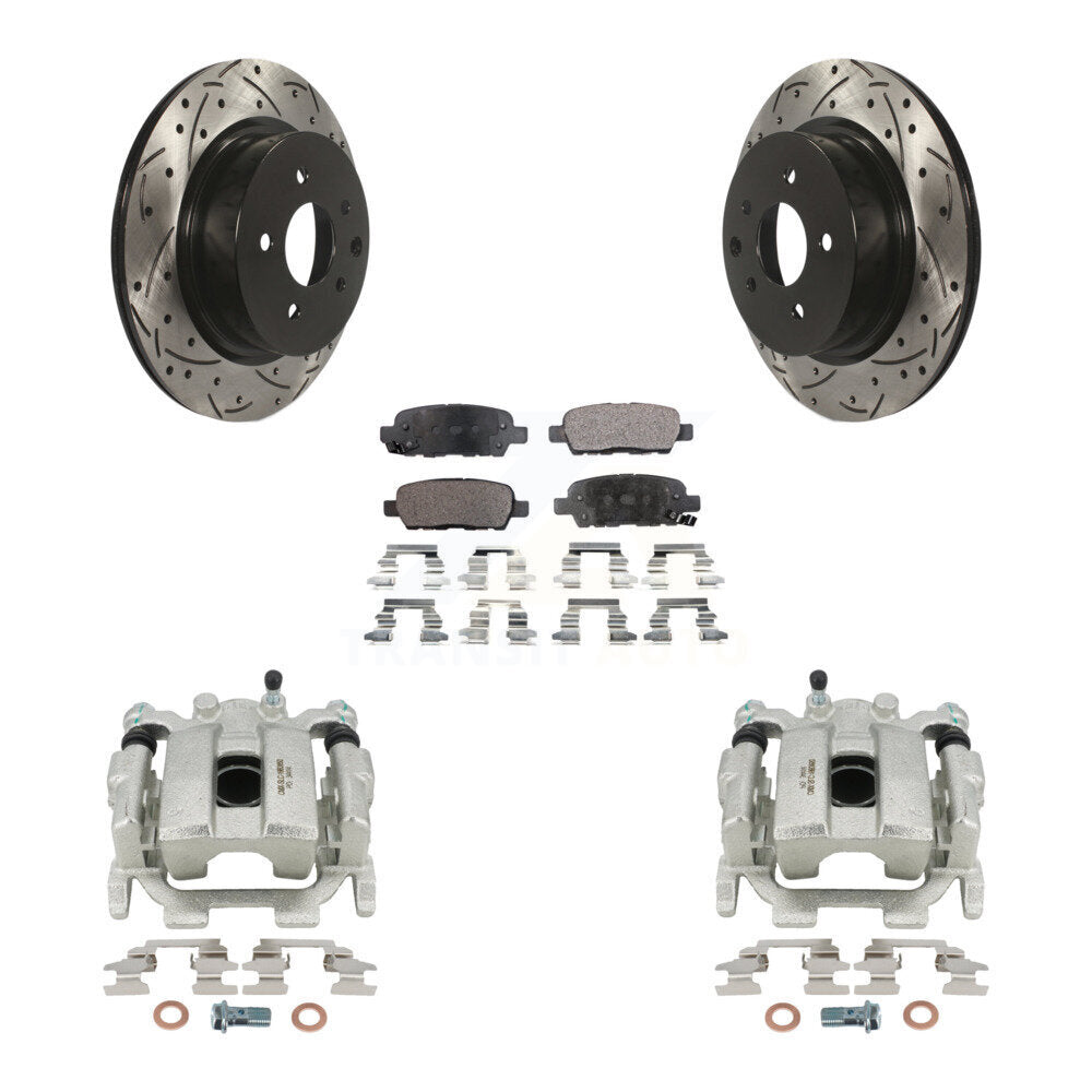 Transit Auto KCD-100577P Disc Brake Kit for 2008-2012 INFINITI EX35 - Rear product image