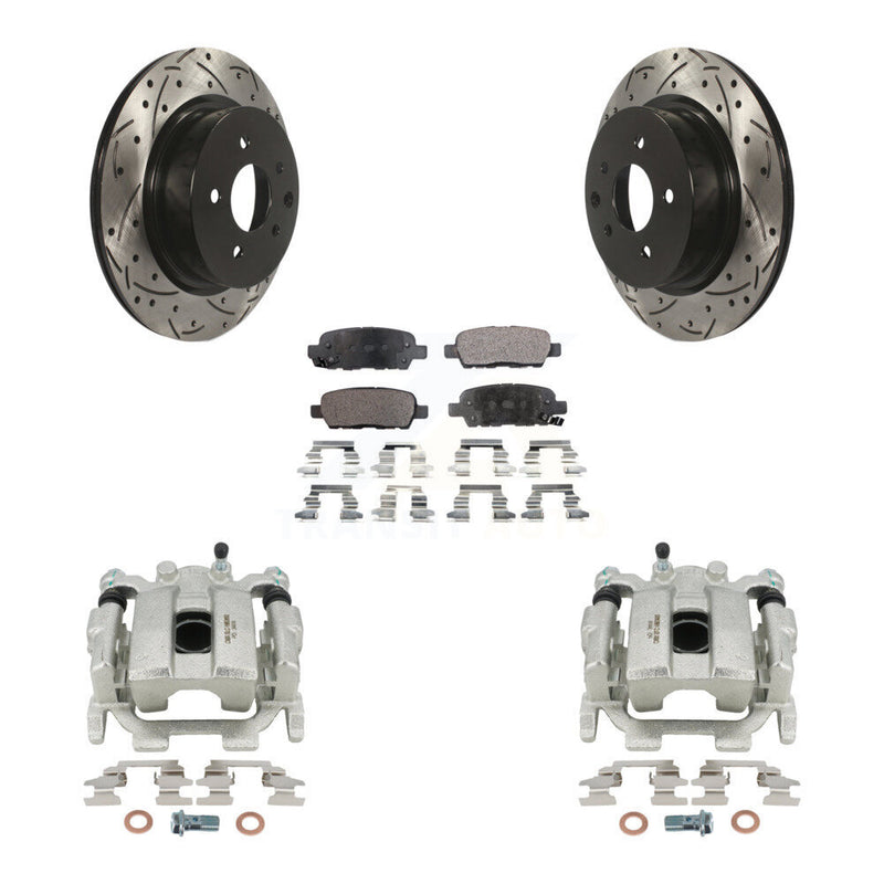 Transit Auto KCD-100577P Disc Brake Kit for 2008-2012 INFINITI EX35 - Rear product image