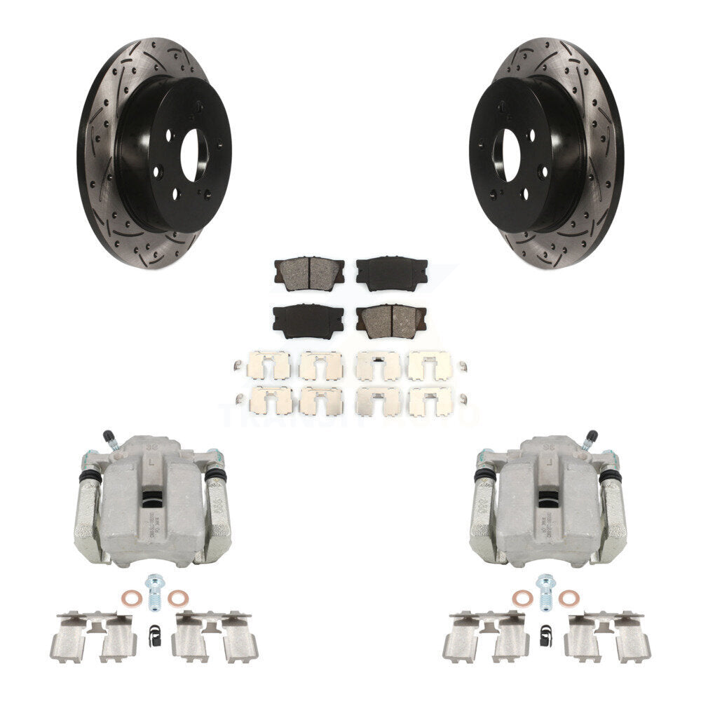 Transit Auto KCD-100577S Disc Brake Kit for 2006-2012 Toyota RAV4 - Rear product image