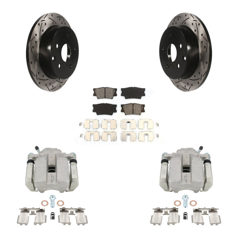 Transit Auto KCD-100577S Disc Brake Kit for 2006-2012 Toyota RAV4 - Rear product image