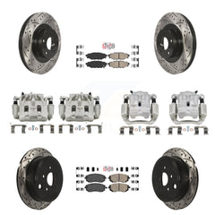 Transit Auto KCD-100578N Disc Brake Kit for 2012 Subaru Legacy - Front and Rear product image