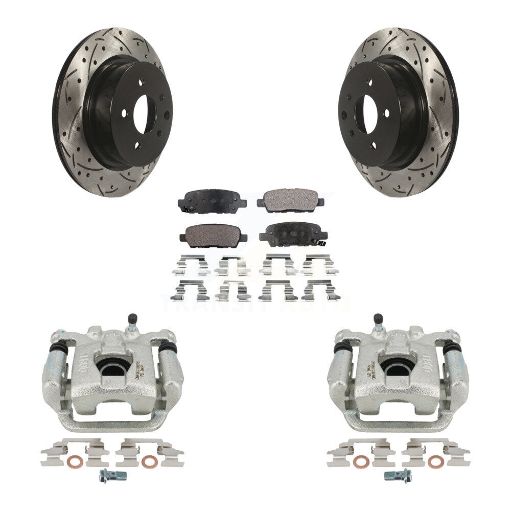 Transit Auto KCD-100578P Disc Brake Kit for 2019-2022 Nissan Maxima - Rear product image