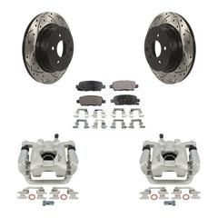 Transit Auto KCD-100578P Disc Brake Kit for 2019-2022 Nissan Maxima - Rear product image