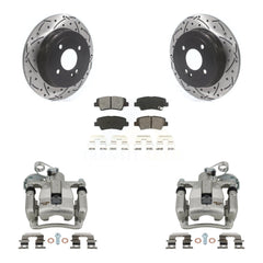 Transit Auto KCD-100578S Disc Brake Kit for 2012-2016 Hyundai Accent - Rear product image