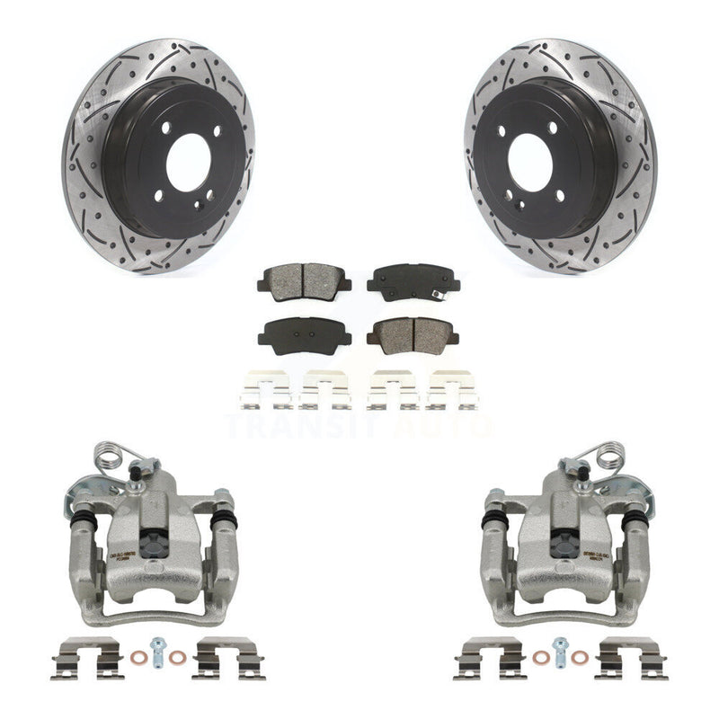 Transit Auto KCD-100578S Disc Brake Kit for 2012-2016 Hyundai Accent - Rear product image