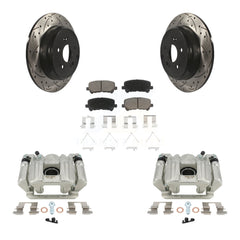 Transit Auto KCD-100579C Disc Brake Kit for 2007-2013 Acura ZDX, Acura MDX - Rear product image