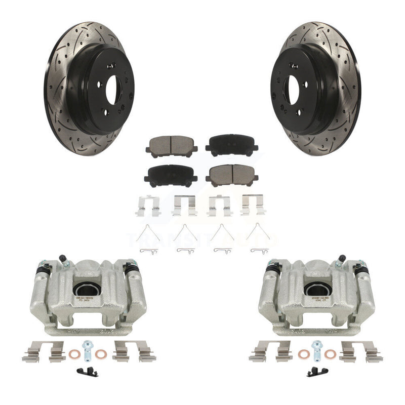 Transit Auto KCD-100579C Disc Brake Kit for 2007-2013 Acura ZDX, Acura MDX - Rear product image