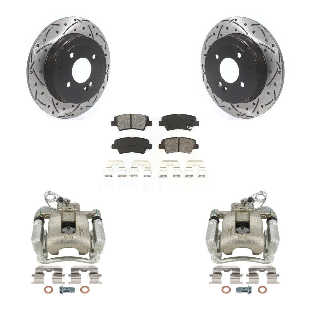 Transit Auto KCD-100579S Disc Brake Kit for 2012-2017 Kia Rio - Rear product image
