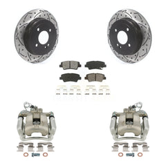 Transit Auto KCD-100579S Disc Brake Kit for 2012-2017 Kia Rio - Rear product image