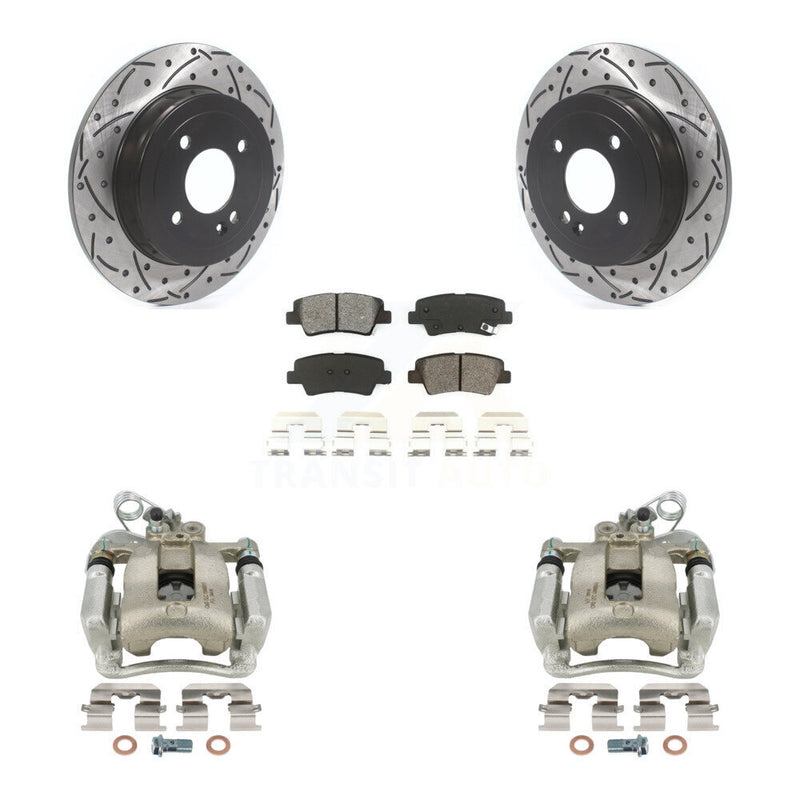 Transit Auto KCD-100579S Disc Brake Kit for 2012-2017 Kia Rio - Rear product image