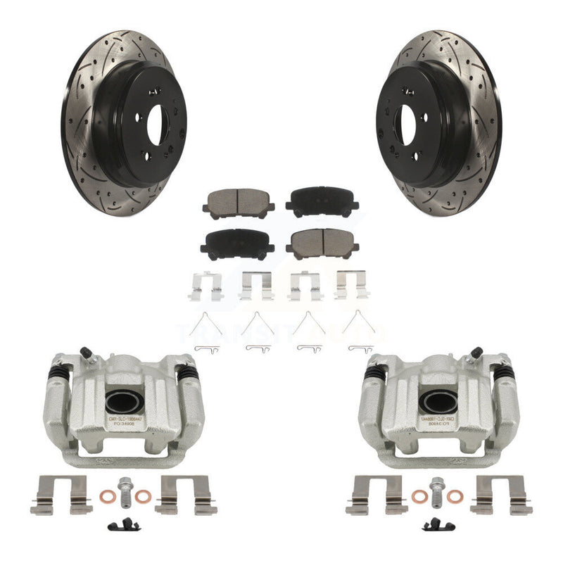 Transit Auto KCD-100580C Disc Brake Kit for 2011-2017 Honda Odyssey - Rear product image