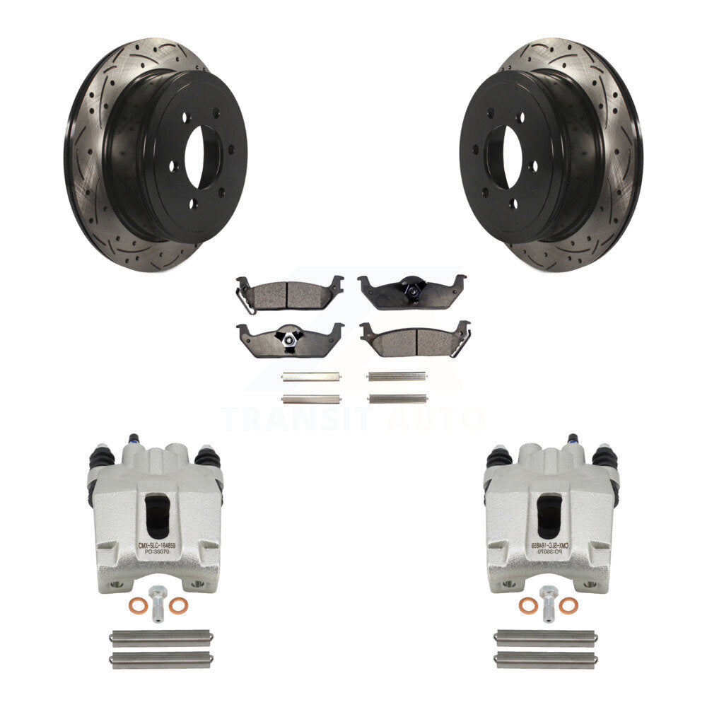 Transit Auto KCD-100580P Disc Brake Kit for 2004-2011 Lincoln Mark LT, Ford F-150 - Rear product image