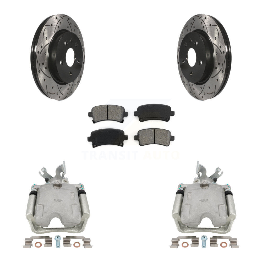 Transit Auto KCD-100580S Disc Brake Kit for 2010-2011 Buick Allure, Buick LaCrosse - Rear product image