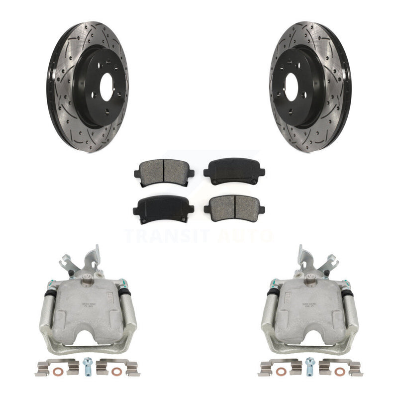 Transit Auto KCD-100580S Disc Brake Kit for 2010-2011 Buick Allure, Buick LaCrosse - Rear product image