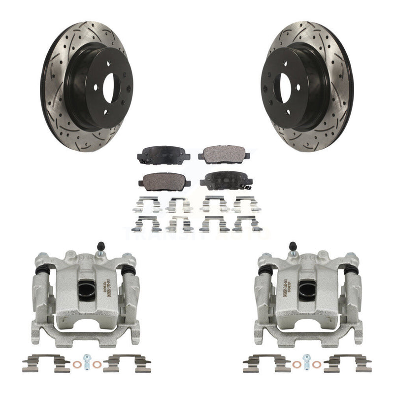 Transit Auto KCD-100580T Disc Brake Kit for 2009-2018 Nissan Maxima - Rear product image