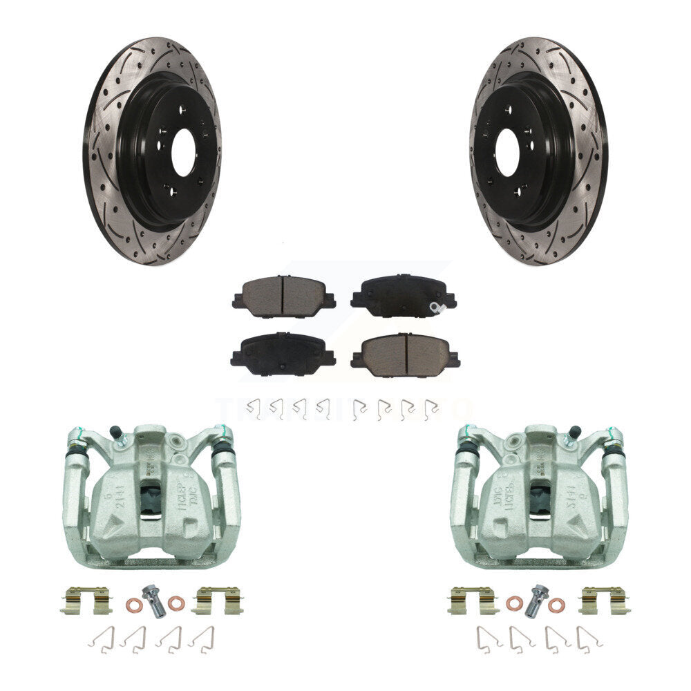 Transit Auto KCD-100581C Disc Brake Kit for 2017-2022 Honda CR-V - Rear product image