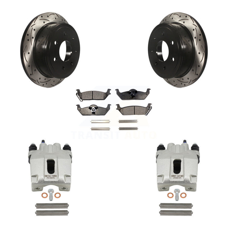 Transit Auto KCD-100581P Disc Brake Kit for 2004-2011 Lincoln Mark LT, Ford F-150 - Rear product image