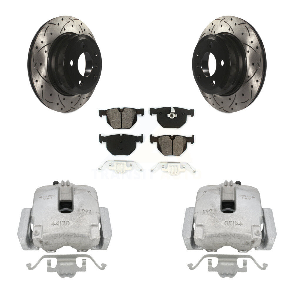 Transit Auto KCD-100581S Disc Brake Kit for 2007-2019 BMW X5, BMW X6 - Rear product image