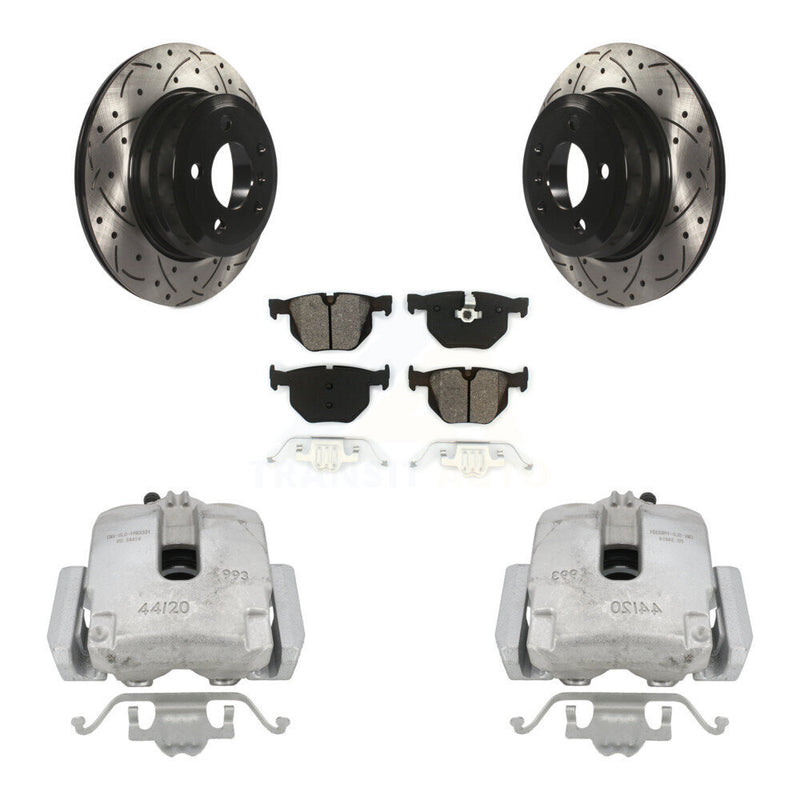 Transit Auto KCD-100581S Disc Brake Kit for 2007-2019 BMW X5, BMW X6 - Rear product image