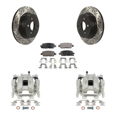Transit Auto KCD-100581T Disc Brake Kit for 2008-2012 INFINITI EX35 - Rear product image