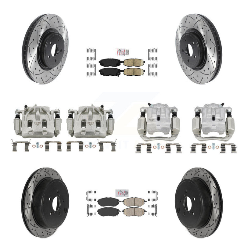 Transit Auto KCD-100582N Disc Brake Kit for 2010-2014 Subaru Legacy, Subaru Outback - Front and Rear product image