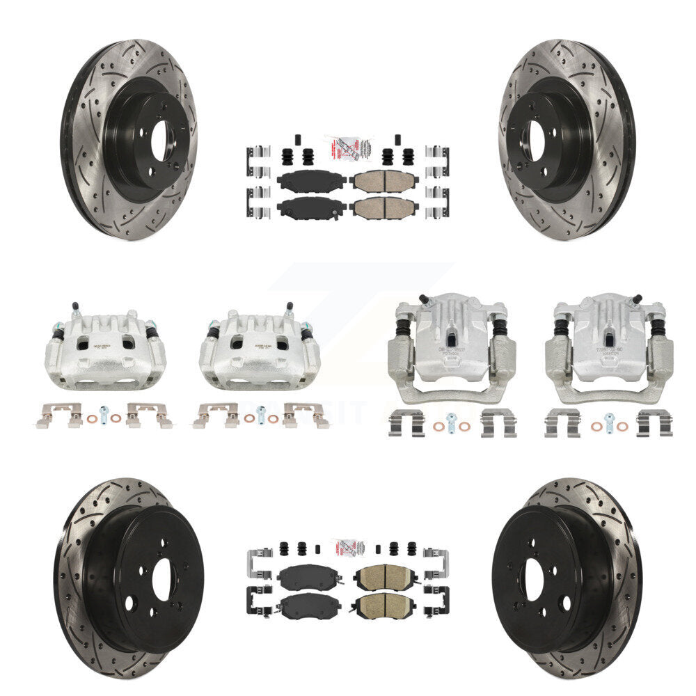 Transit Auto KCD-100583N Disc Brake Kit for 2013-2014 Subaru Legacy, Subaru Outback - Front and Rear product image