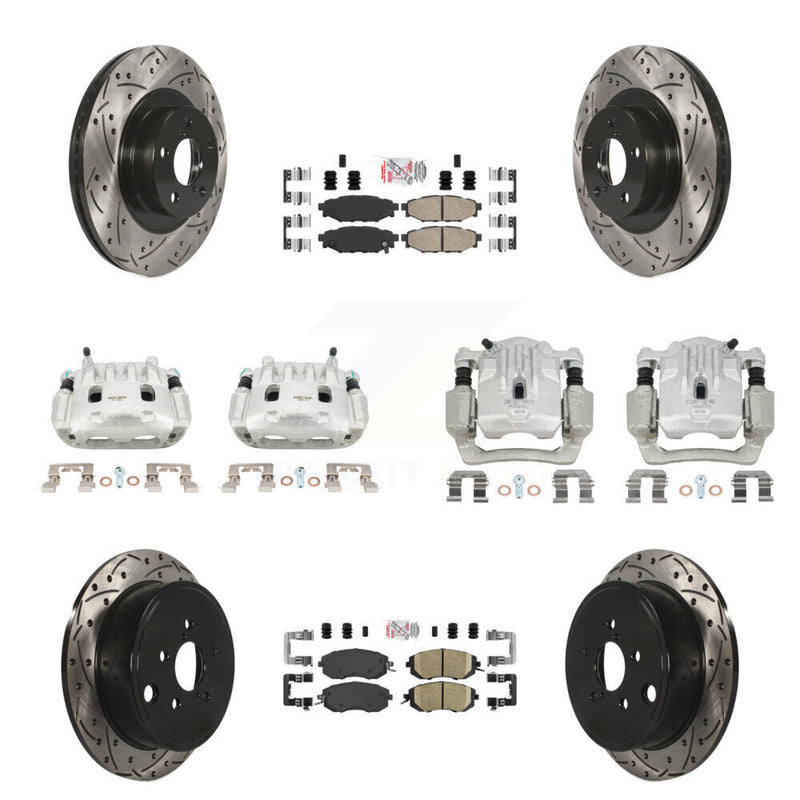 Transit Auto KCD-100583N Disc Brake Kit for 2013-2014 Subaru Legacy, Subaru Outback - Front and Rear product image