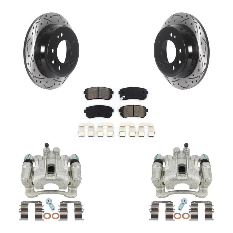Transit Auto KCD-100583S Disc Brake Kit for 2010-2016 Kia Sportage, Hyundai Tucson - Rear product image