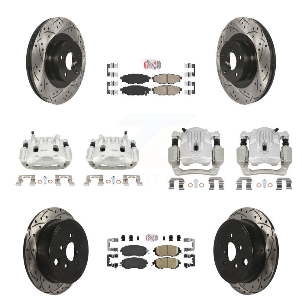 Transit Auto KCD-100584N Disc Brake Kit for 2013-2014 Subaru Legacy, Subaru Outback - Front and Rear product image