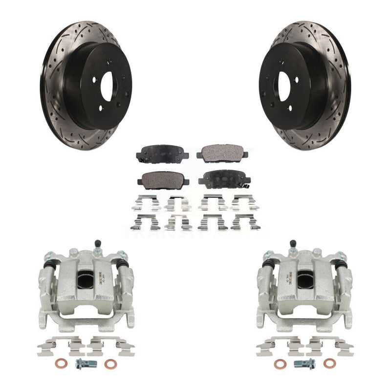 Transit Auto KCD-100584P Disc Brake Kit for 2009-2012 INFINITI FX35 - Rear product image