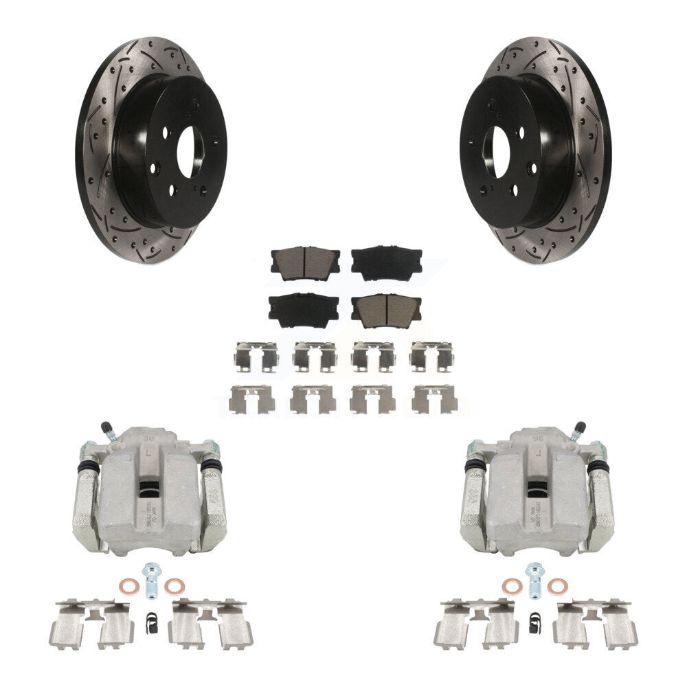 Transit Auto KCD-100585C Disc Brake Kit for 2006-2012 Toyota RAV4 - Rear product image