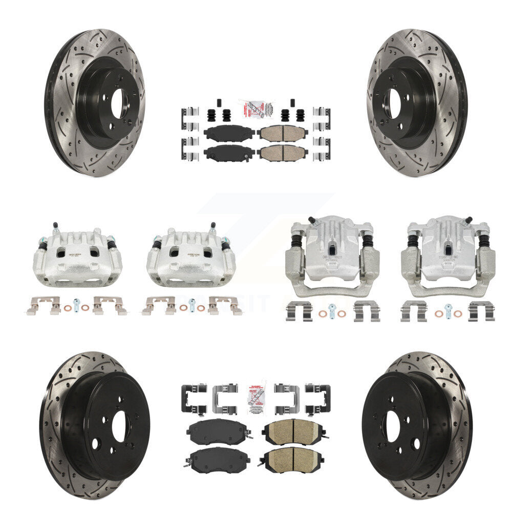 Transit Auto KCD-100585N Disc Brake Kit for 2013-2014 Subaru Legacy, Subaru Outback - Front and Rear product image