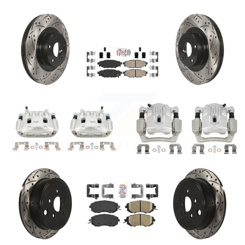 Transit Auto KCD-100585N Disc Brake Kit for 2013-2014 Subaru Legacy, Subaru Outback - Front and Rear product image