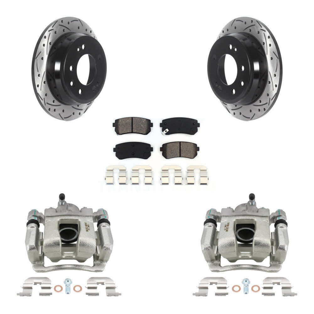 Transit Auto KCD-100585S Disc Brake Kit for 2016 Kia Sportage - Rear product image
