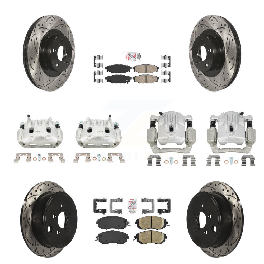 Transit Auto KCD-100586N Disc Brake Kit for 2013-2014 Subaru Legacy, Subaru Outback - Front and Rear product image