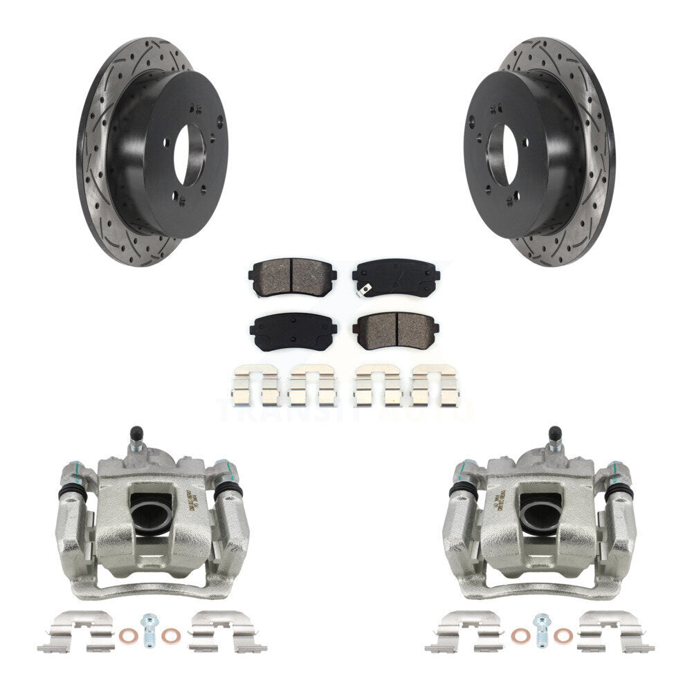 Transit Auto KCD-100586S Disc Brake Kit for 2016 Kia Sportage - Rear product image